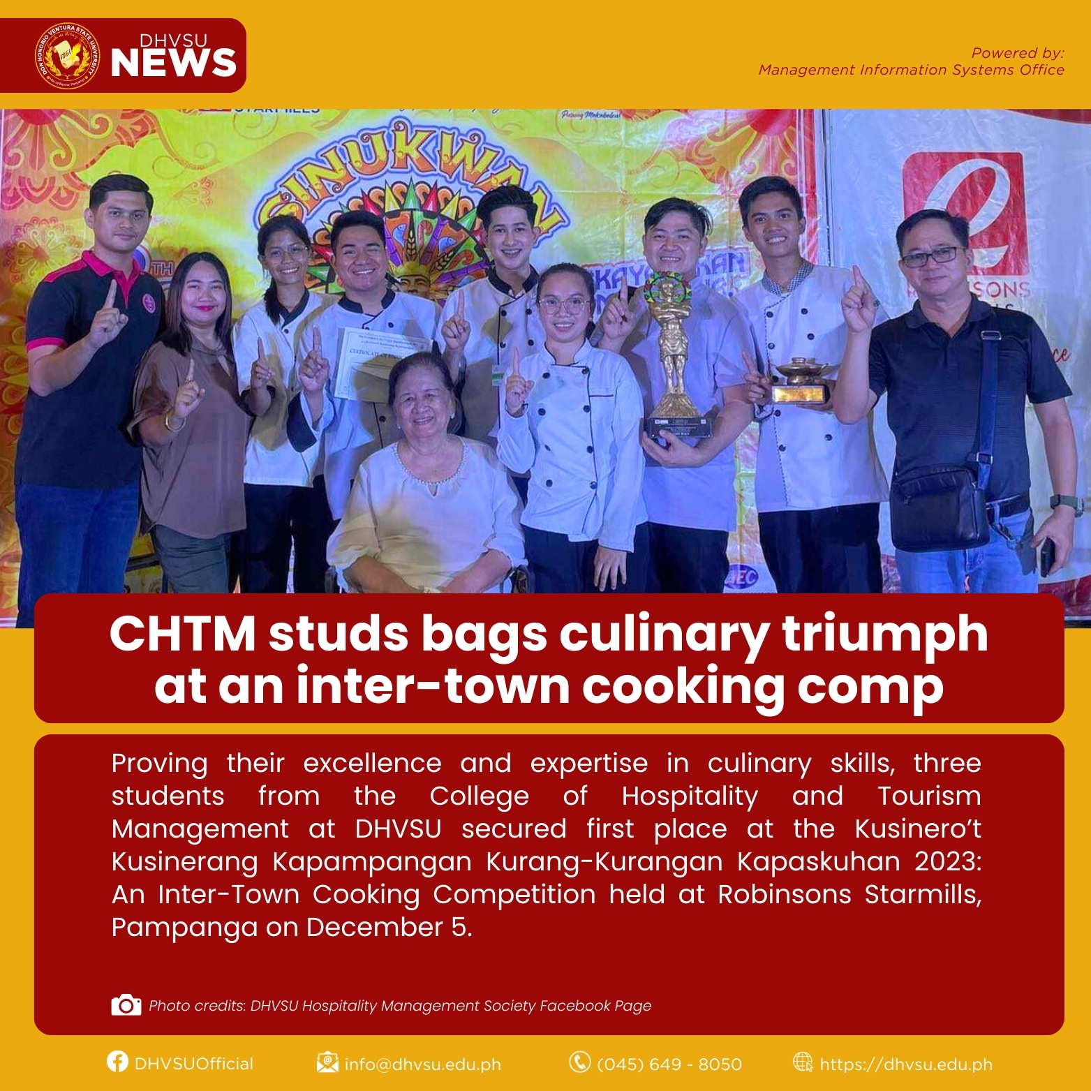 12072023   CHTM studs bags culinary triumph at an inter town cooking competition 1