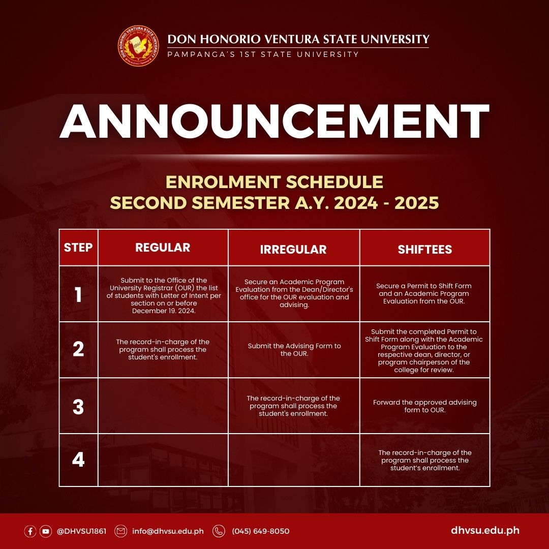 Enrolment sched 2nd sem 24 25 3