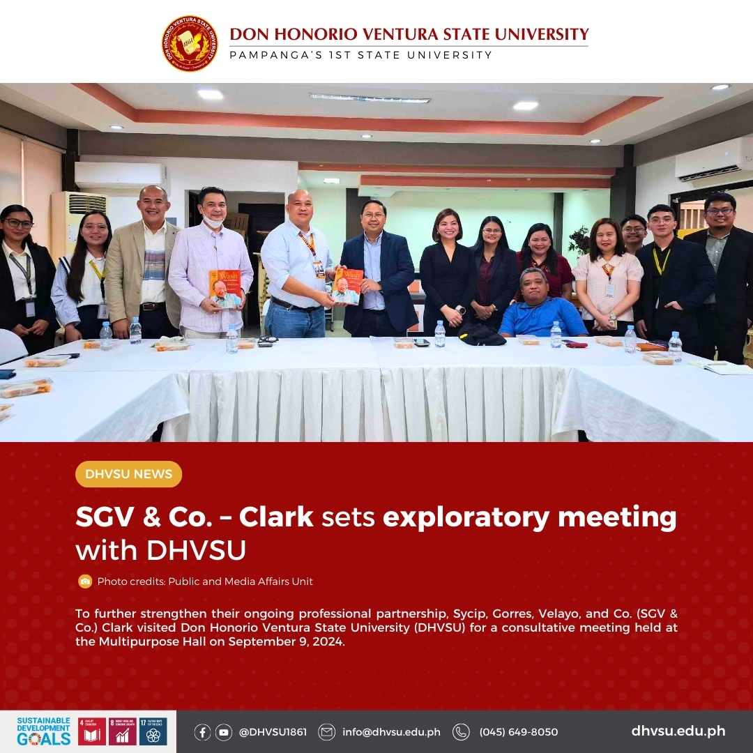 09122024   SGV  Co.  Clark sets exploratory meeting with DHVSU WEBSITE   Information DHVSU