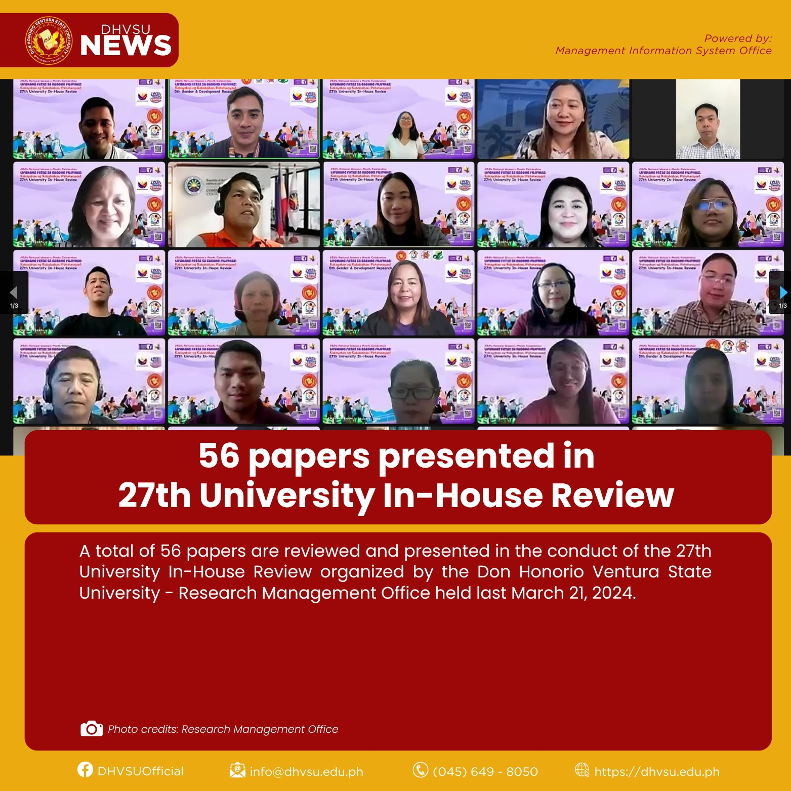 04022024   56 papers presented in 27th University In House Review 1