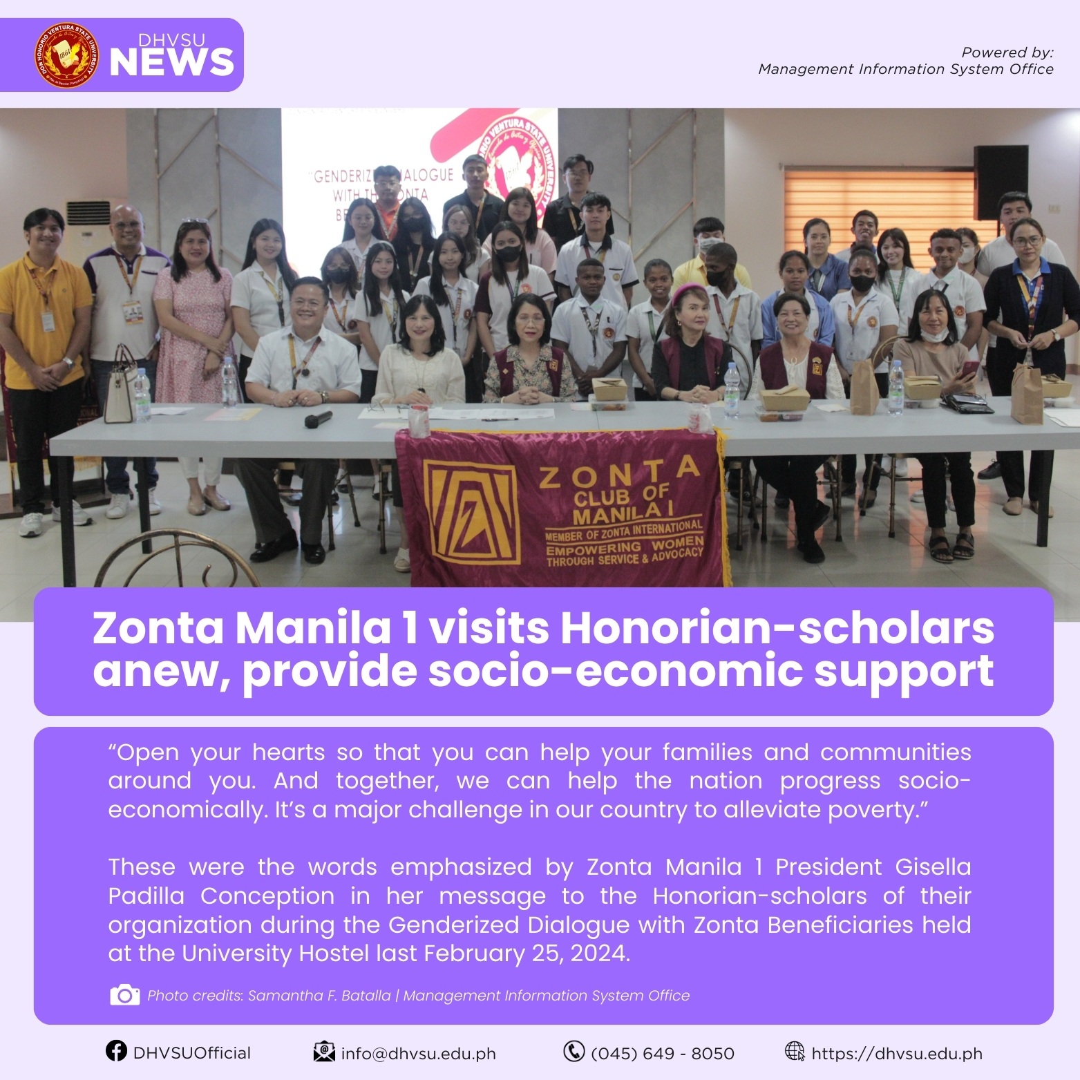 03012024   Zonta Manila 1 visits Honorian scholars anew provides socio economic support 1