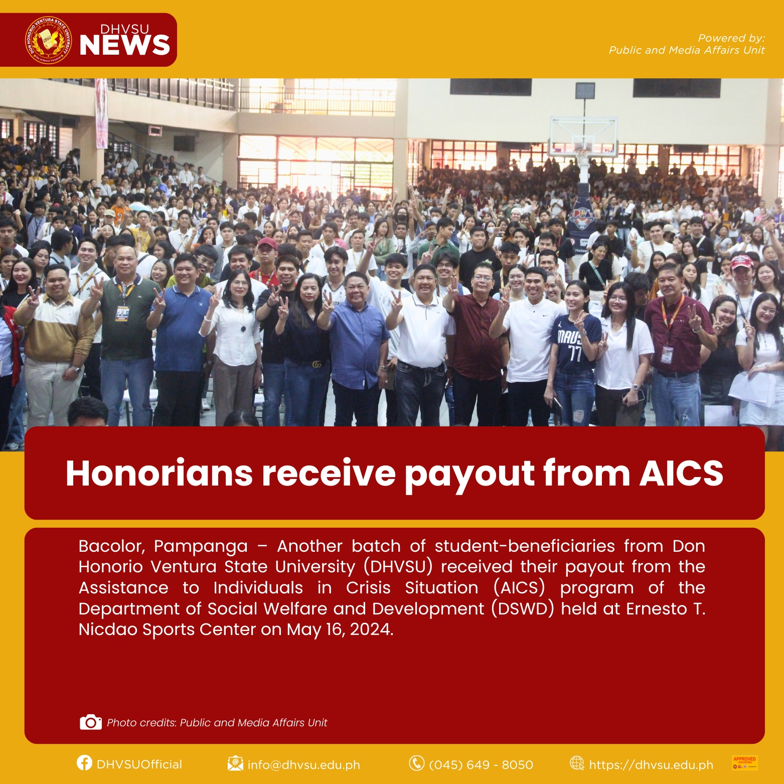 05162024   Honorians receive payout from AICS 1