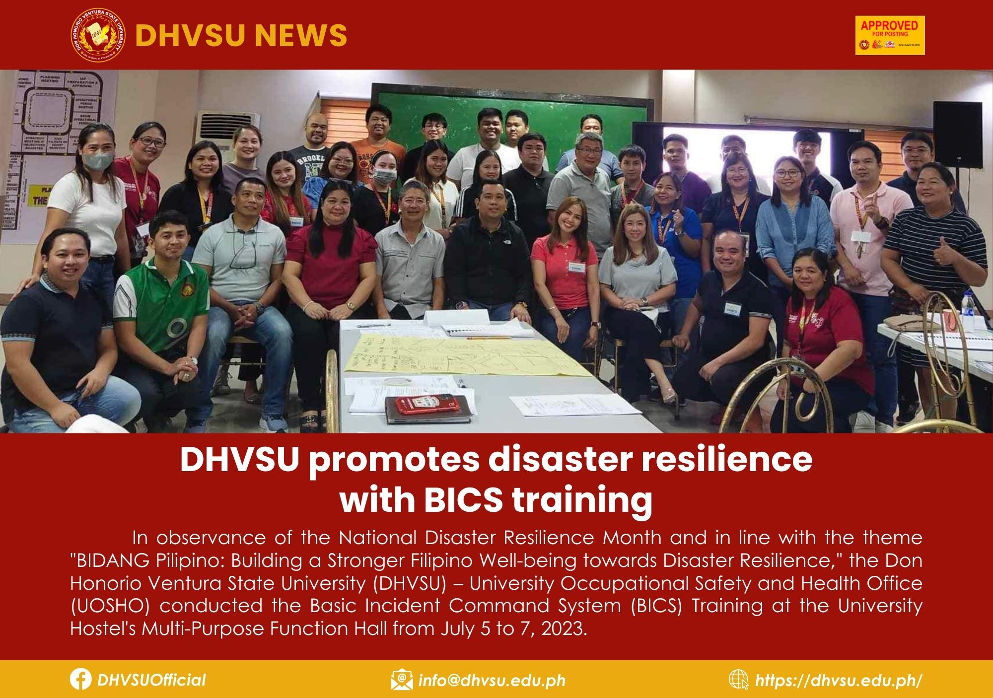 DHVSU Scholarship Unit