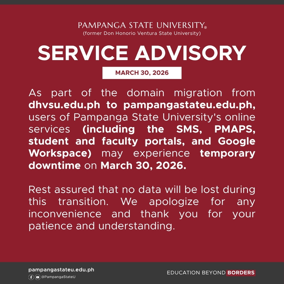 03302026   Service Advisory   Samantha F. Batalla