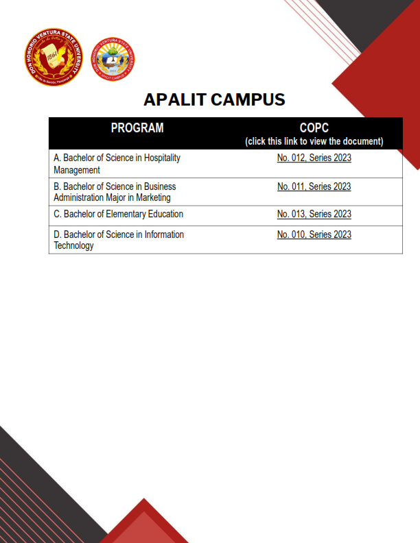 APALIT CAMPUS